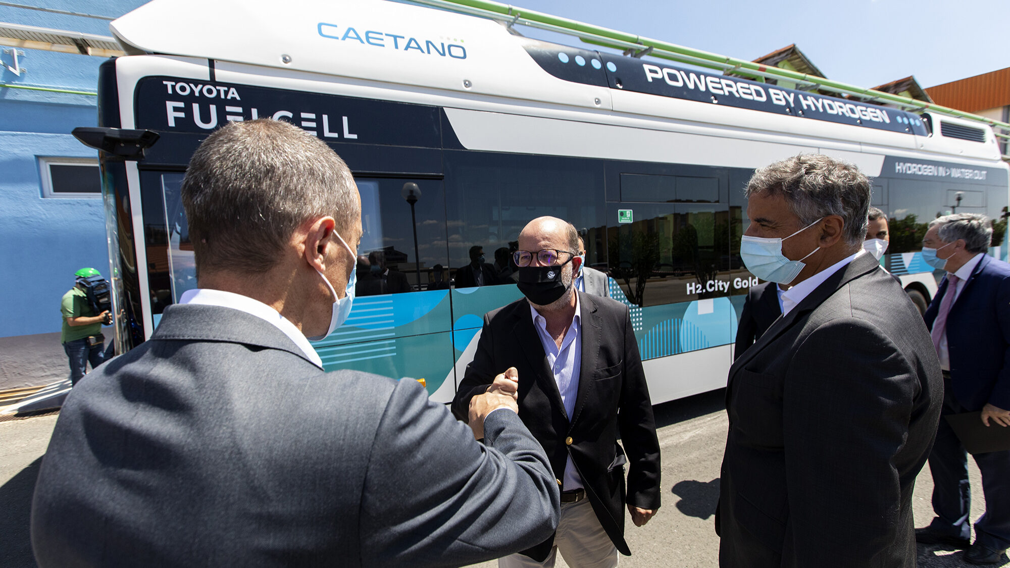 O ministro do Ambiente, Matos Fernandes, visita o complexo industrial HyChem e a produção de microalgas da A4F - 23JUL21