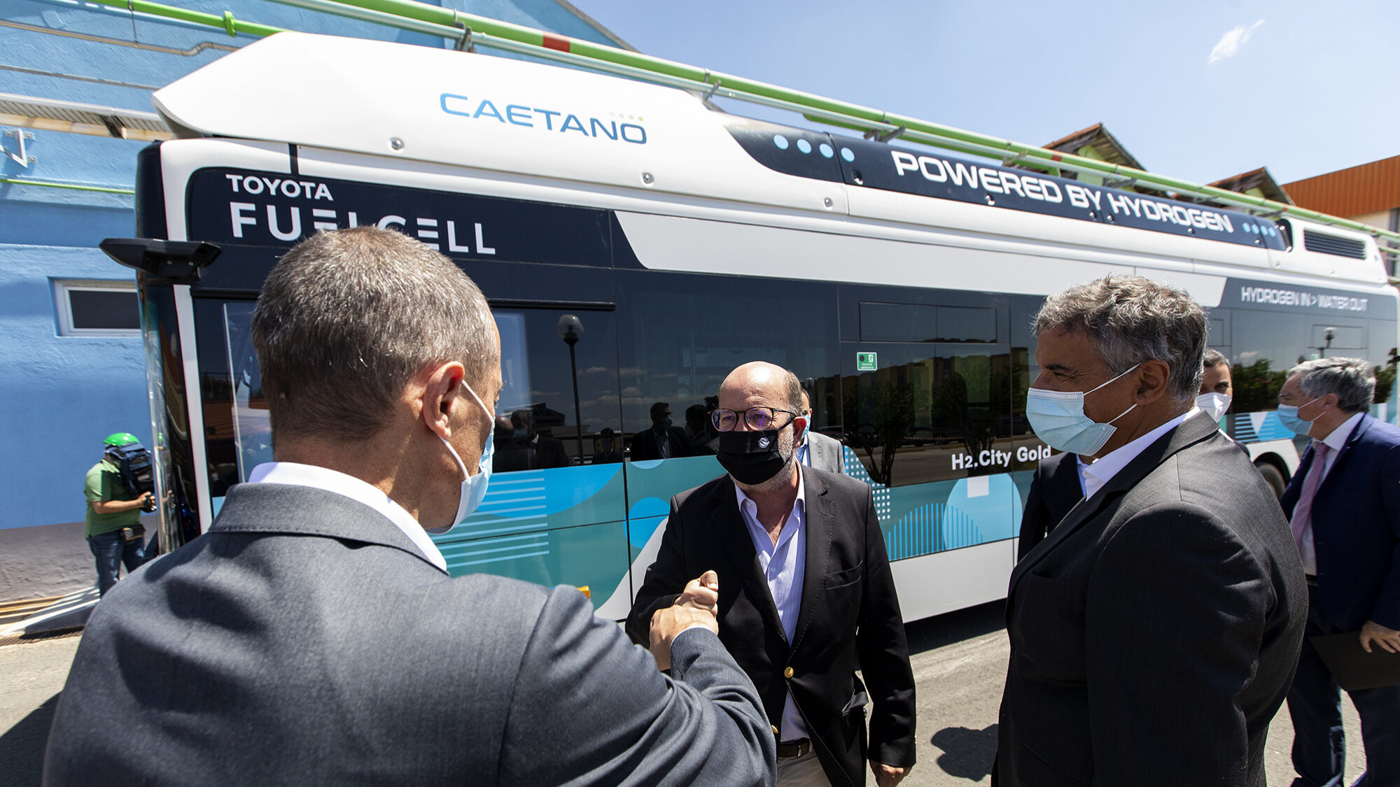O ministro do Ambiente, Matos Fernandes, visita o complexo industrial HyChem e a produção de microalgas da A4F - 23JUL21