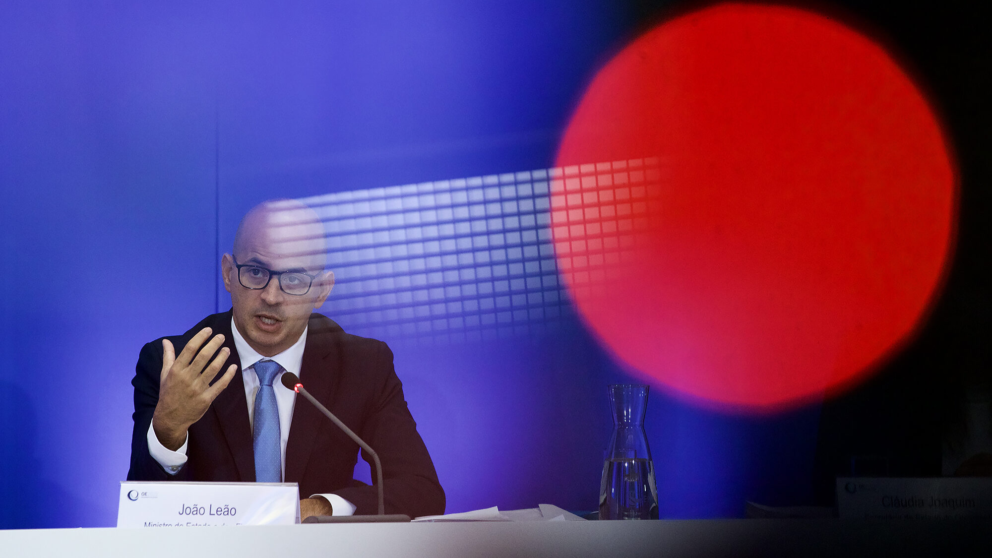 Conferência de imprensa de apresentação da proposta de Orçamento do Estado 2022 no Ministério das Finanças - 12OUT21