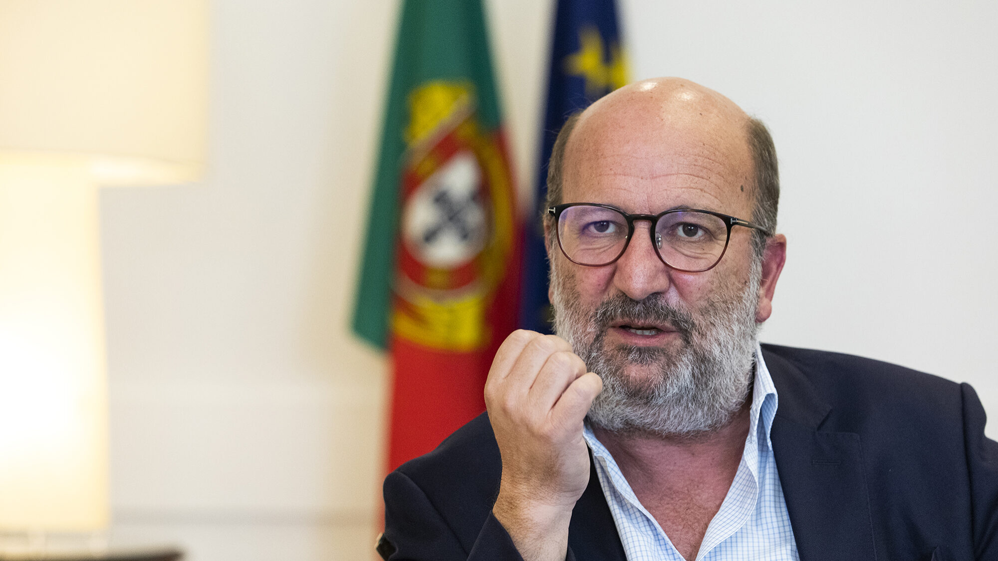 O Ministro do Ambiente, Matos Fernandes, em entrevista ao ECO - 19OUT21