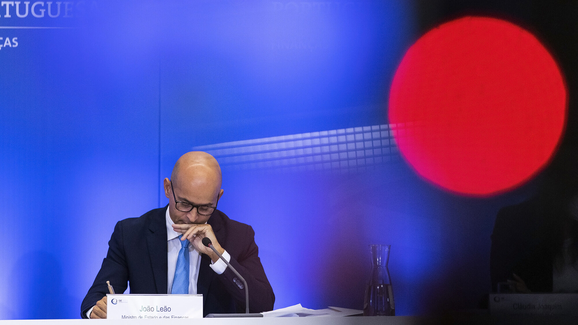 Conferência de imprensa de apresentação da proposta de Orçamento do Estado 2022 no Ministério das Finanças - 12OUT21