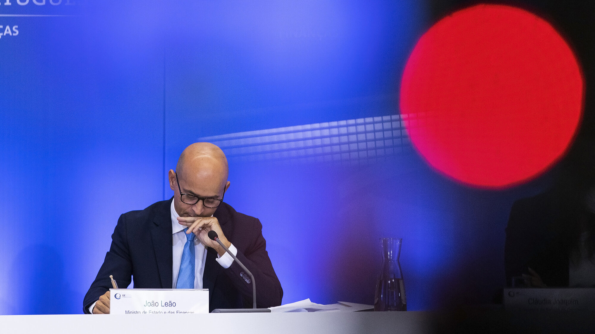 Conferência de imprensa de apresentação da proposta de Orçamento do Estado 2022 no Ministério das Finanças - 12OUT21