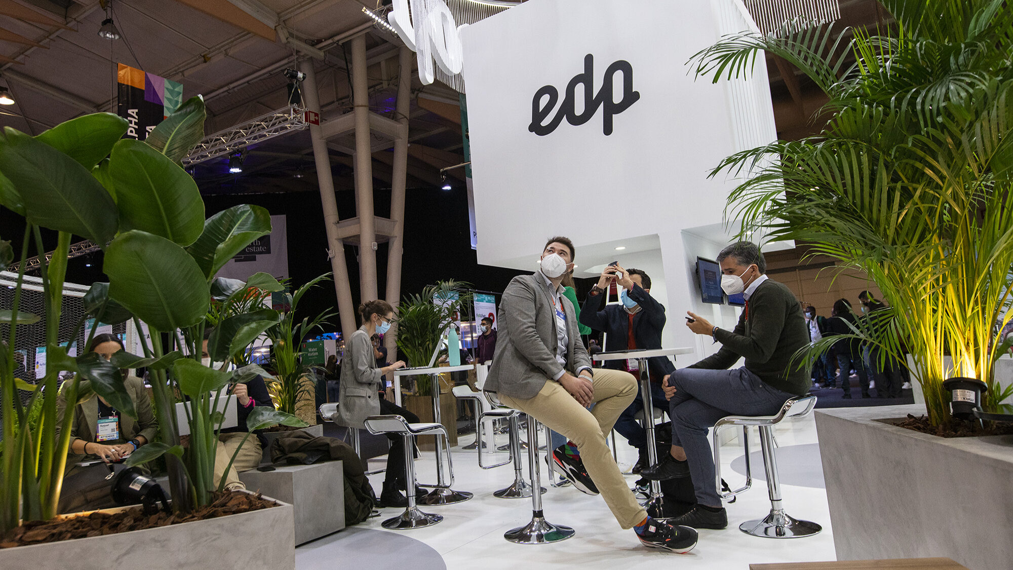 Stands portugueses na Web Summit - 02NOV21