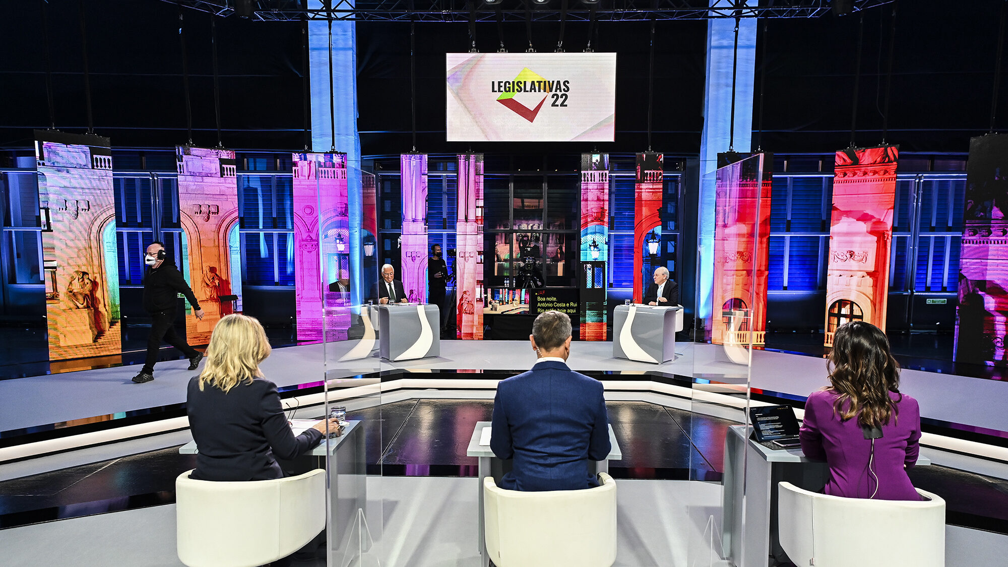 Debate entre António Costa e Rui Rio para as Legislativas 2022 - 13JAN22