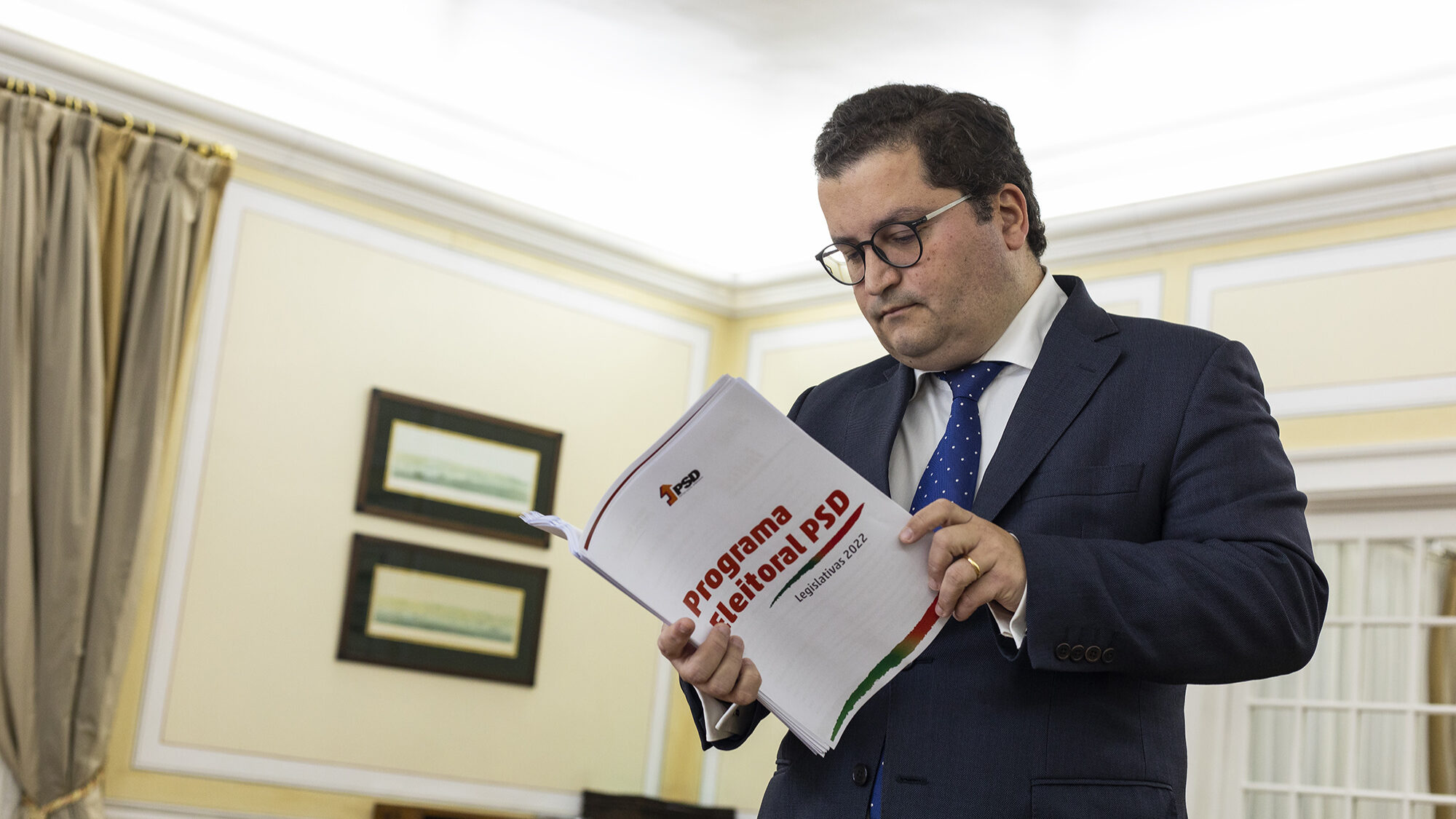 Joaquim Miranda Sarmento, presidente do Conselho Estratégico Nacional e Coordenador das Finanças Públicas do PSD, em entrevista ao ECO - 10JAN22