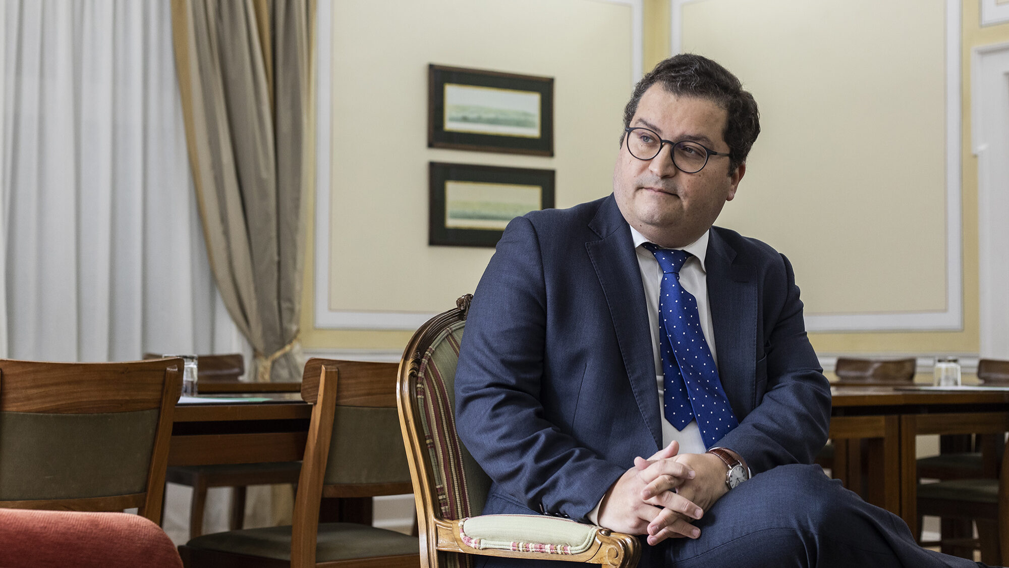 Joaquim Miranda Sarmento, presidente do Conselho Estratégico Nacional e Coordenador das Finanças Públicas do PSD, em entrevista ao ECO - 10JAN22