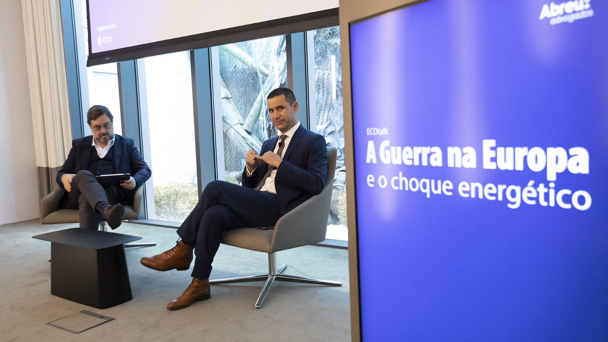 ECO Talks "A Guerra na Europa e o choque energético" com João Galamba - 04MAR22