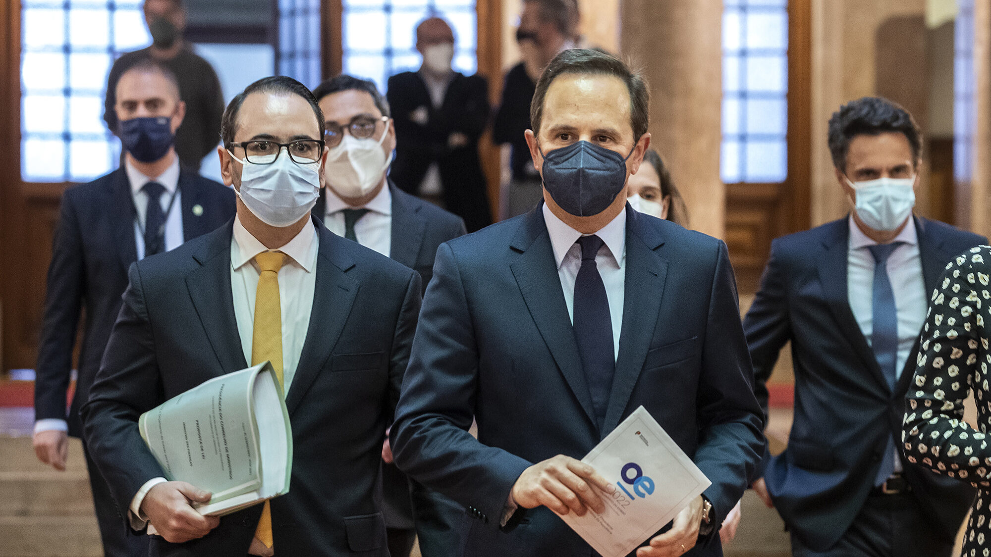 Entrega e apresentação do Orçamento do Estado 2022 - 13ABR22