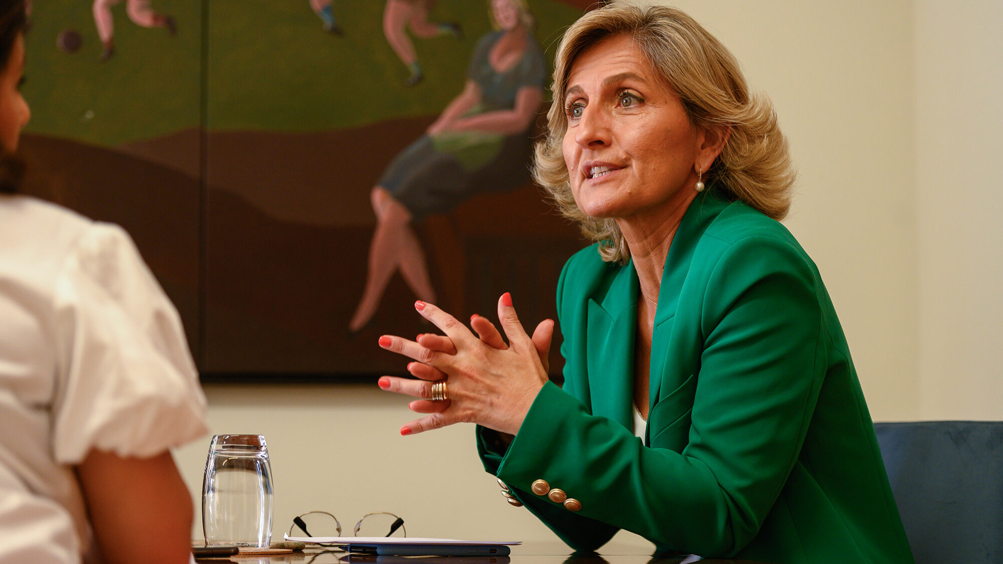 Ana Abrunhosa, Ministra da Coesão Territorial, em entrevista ao ECO - 13MAI22