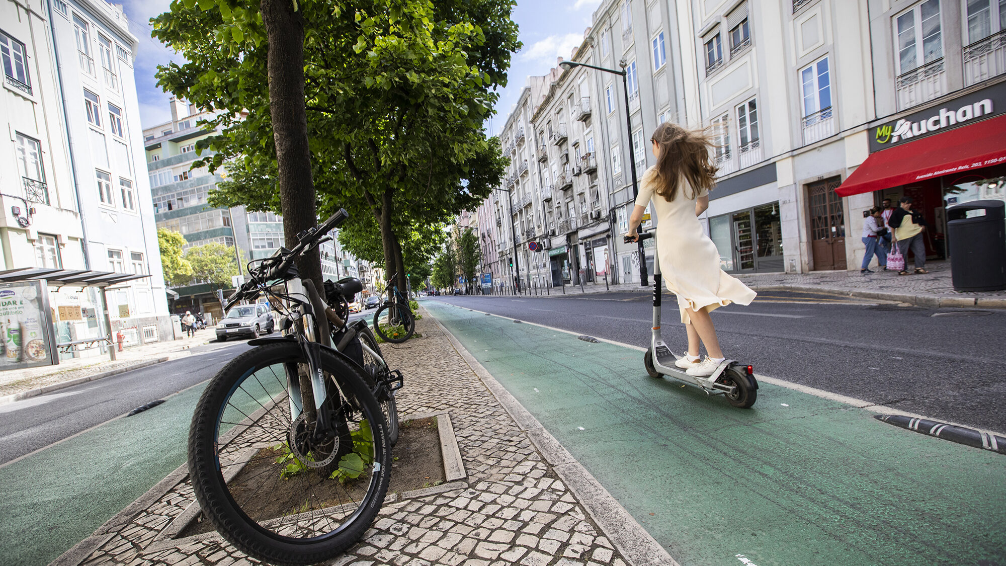 Ciclovia da Avenida Almirante Reis - 31MAI22