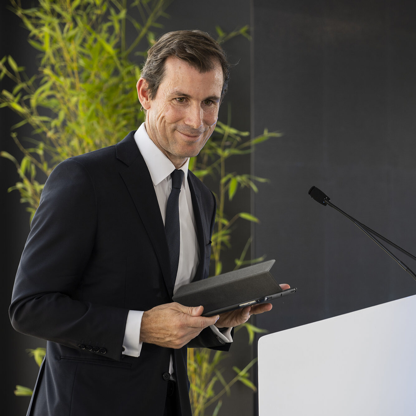 Inauguração da central solar flutuante da EDP na barragem do Alqueva - 15JUL22
