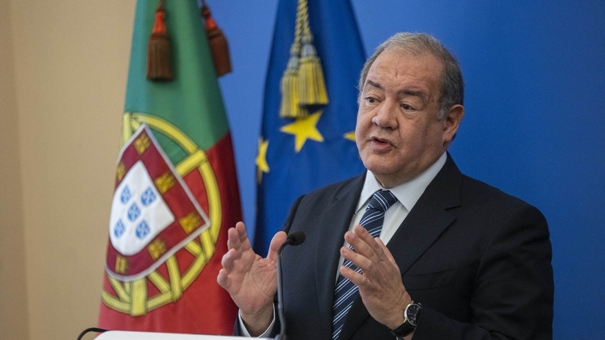 Apresentação pública do balanço da atividade das áreas da Economia, Finanças Públicas e Emprego, no Ministério da Economia e do Mar - 30DEZ22