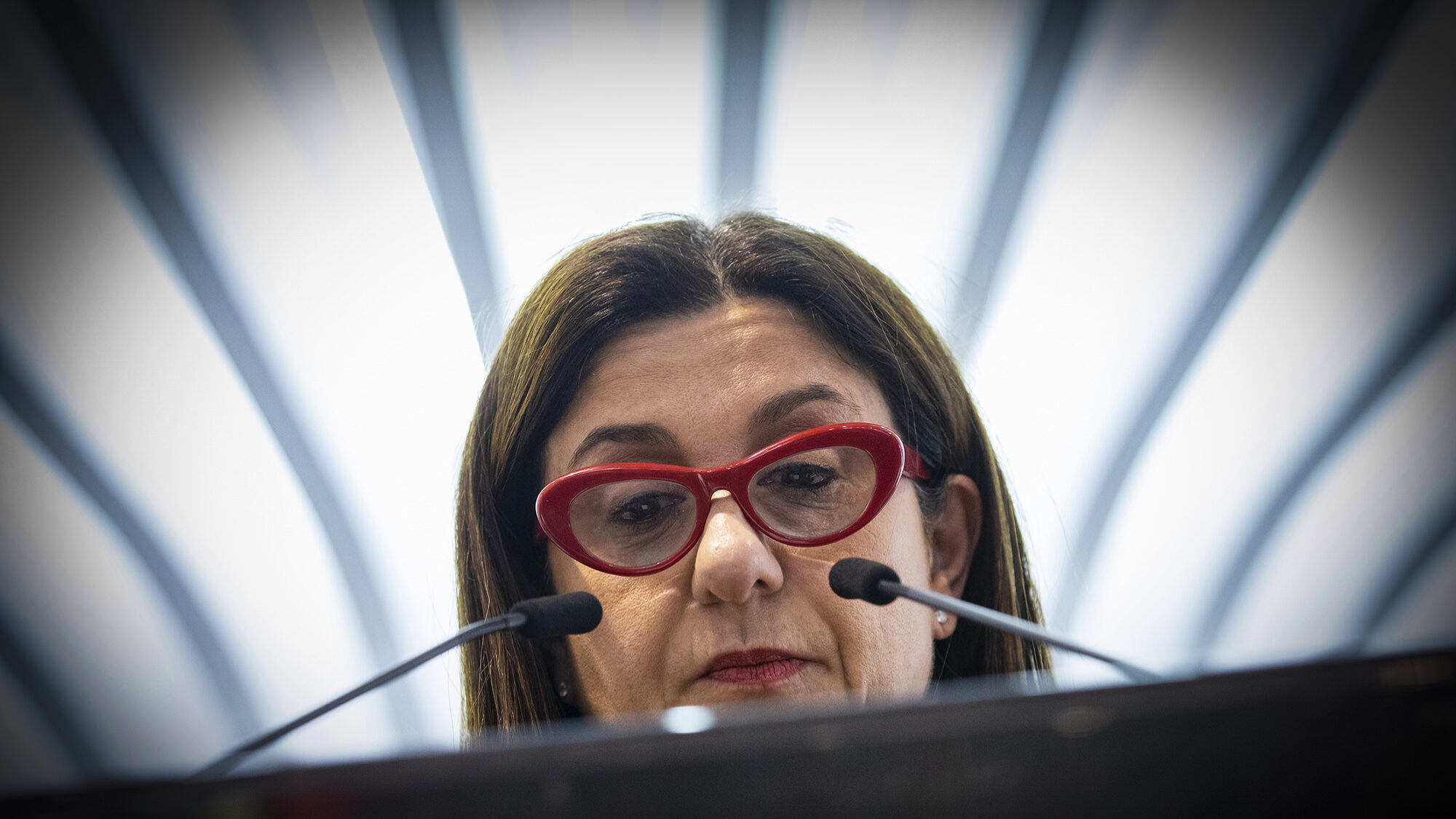 Christine Ourmières-Widener, CEO da TAP, em declarações à imprensa - 02MAR23