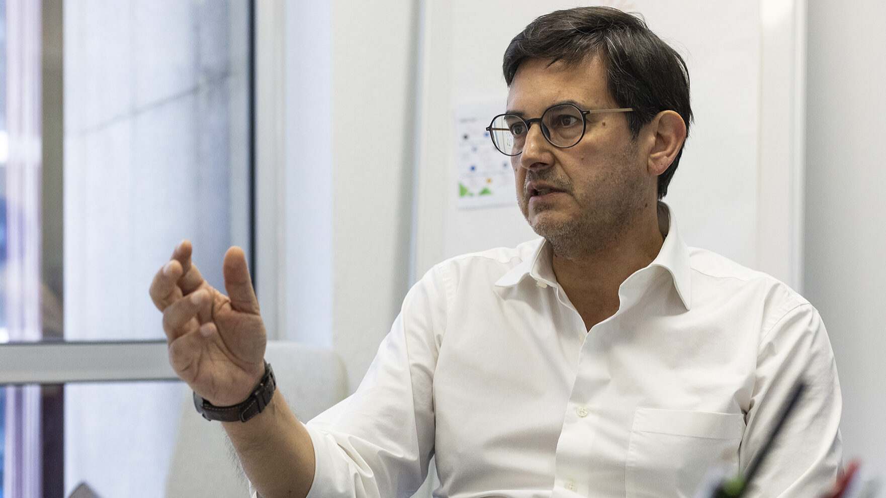 Rui Rocha, presidente da Iniciativa Liberal, em entrevista ao ECO - 28ABR23