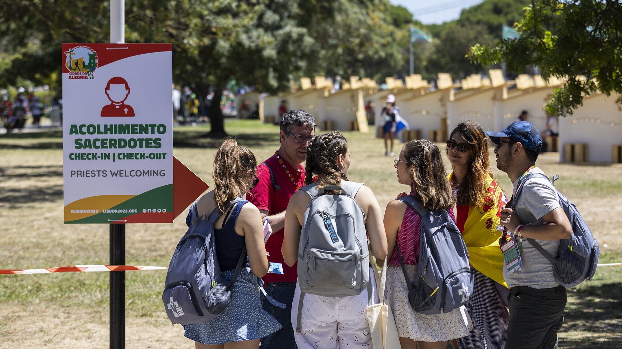 Jornada Mundial da Juventude, Cidade da Alegria em Belém - 03AGO23