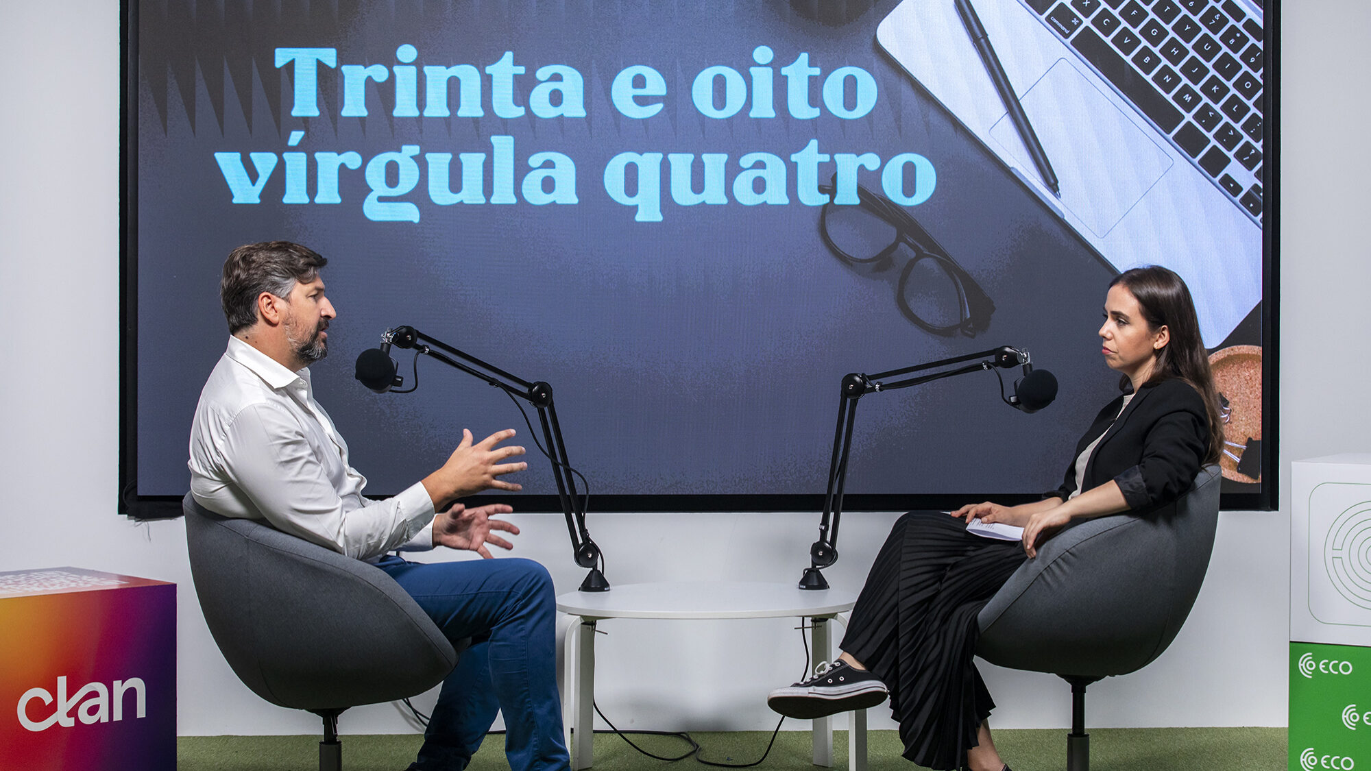 Ricardo Martins, CEO da CEGOC, em entrevista ao podcast do ECO "Trinta e oito vírgula quatro" - 12SET23