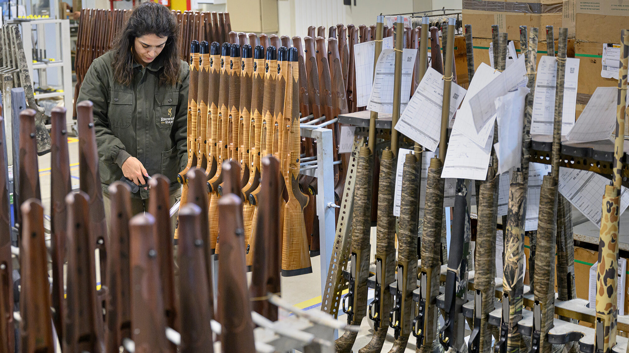 Reportagem na Browning Viana, Fábrica de Armas e de Artigos de Desporto - 22NOV23