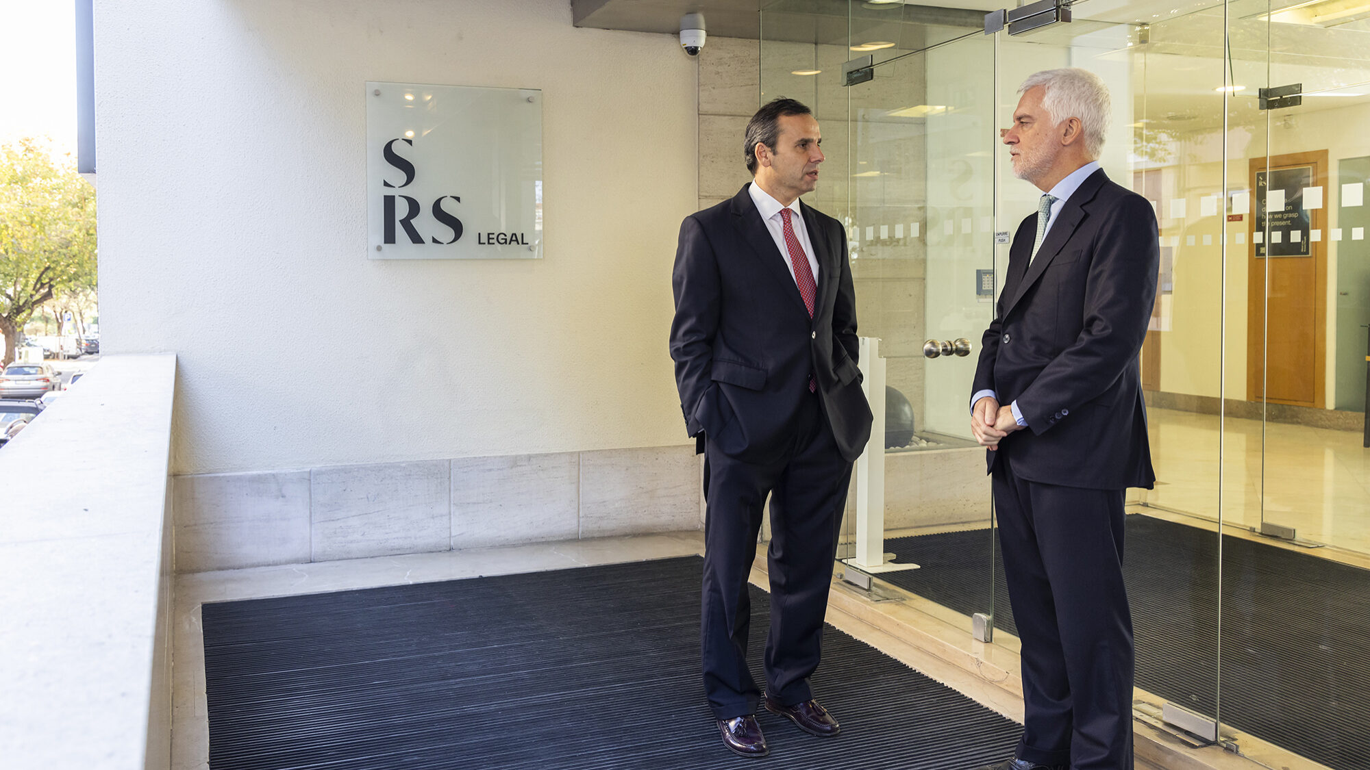 César Sá Esteves e Octávio Paulo, managing partners da SRS Legal, em entrevista ao ECO/Advocatus - 22NOV23
