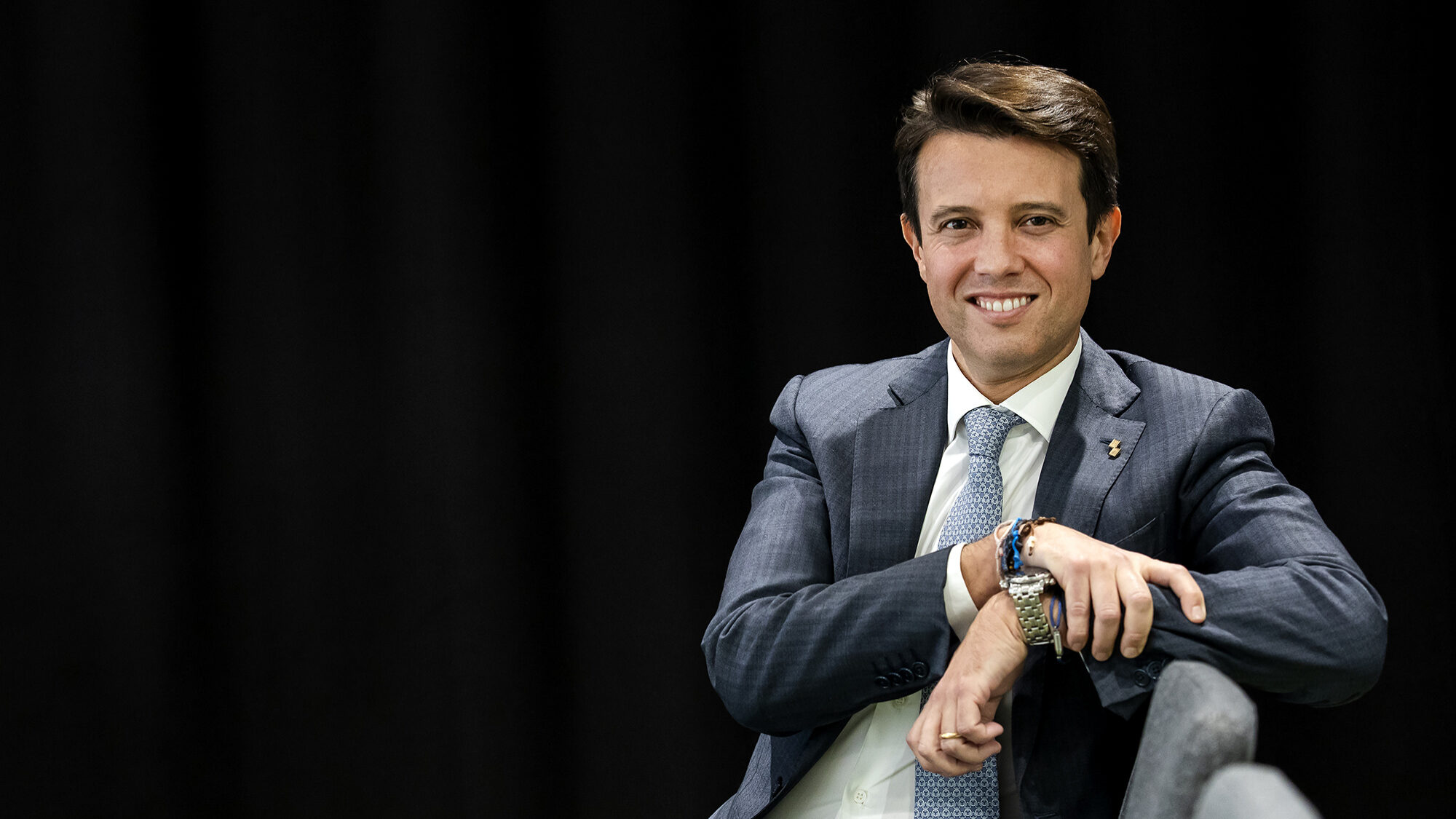 Carlos Mota dos Santos, CEO da Mota Engil, em entrevista ao ECO - 06NOV23