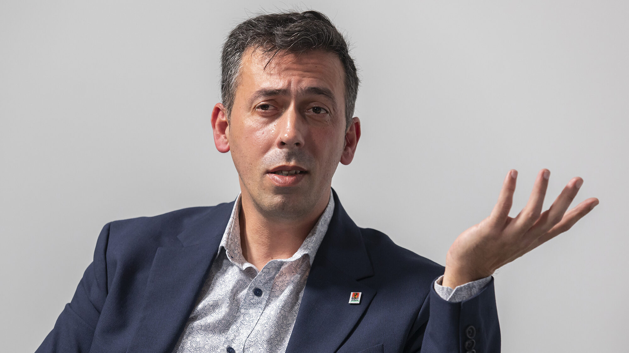 Tiago Oliveira, secretário-geral da CGTP, em entrevista ao ECO - 29FEV24