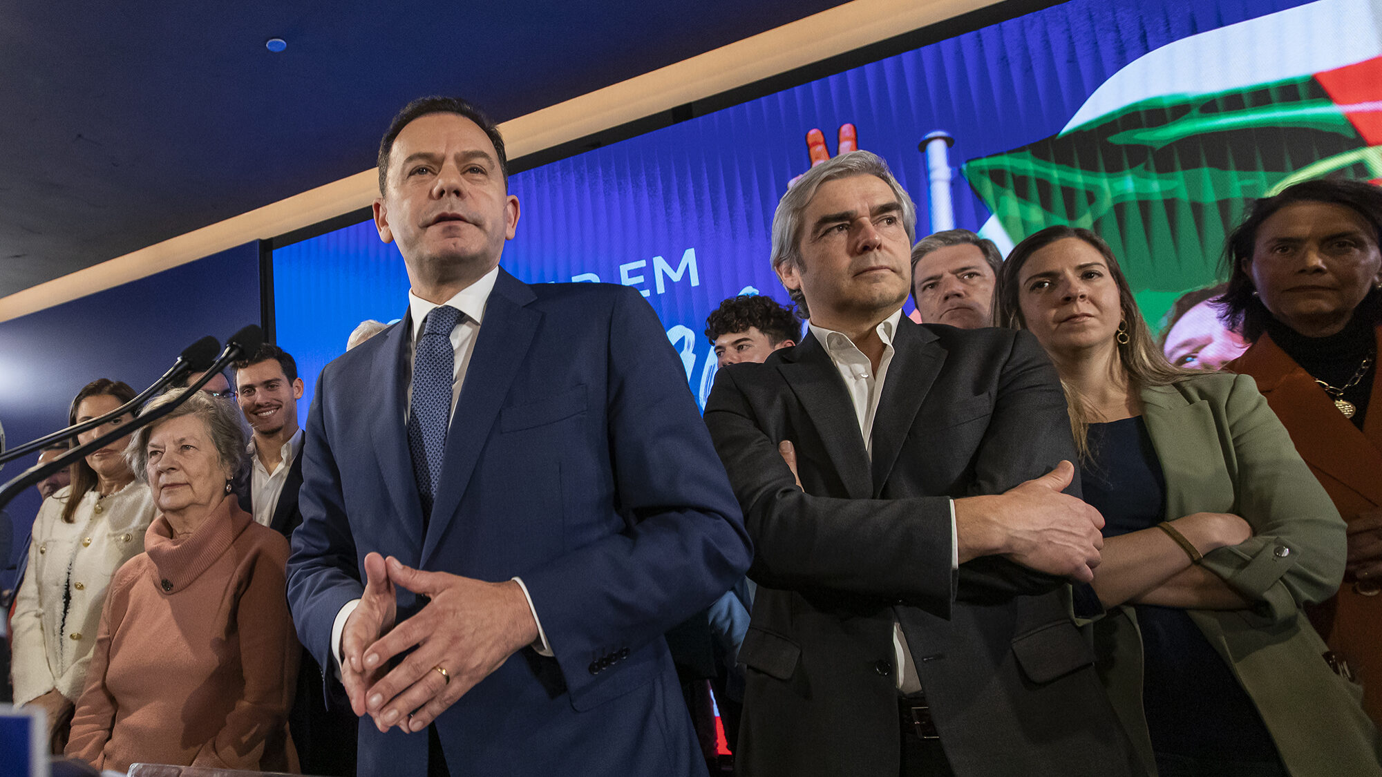 Legislativas 2024: Luís Montenegro discursa depois da vitória nas eleições legislativas - 11MAR24