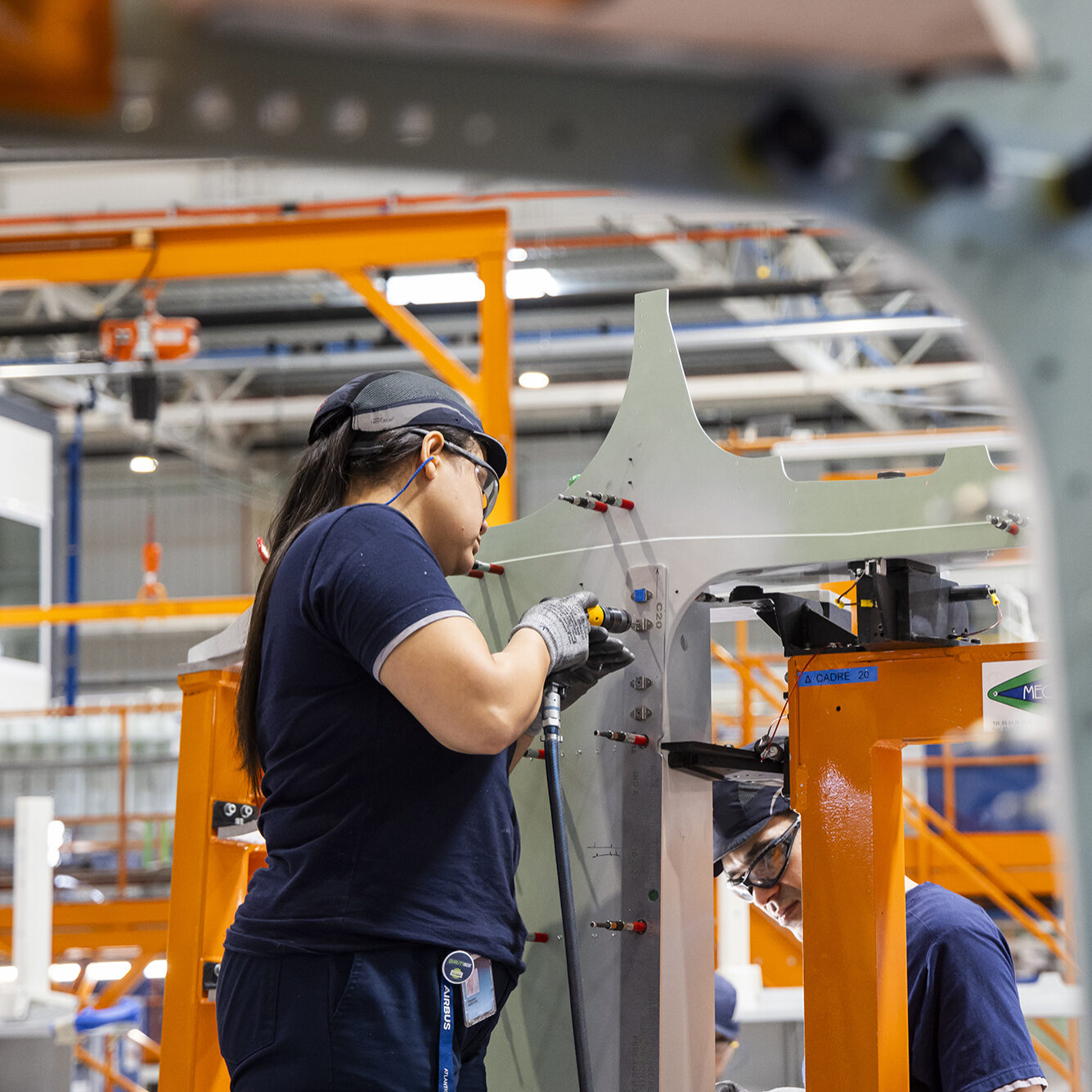 Reportagem na fábrica da Airbus Atlantic em Santo Tirso - 20MAR24