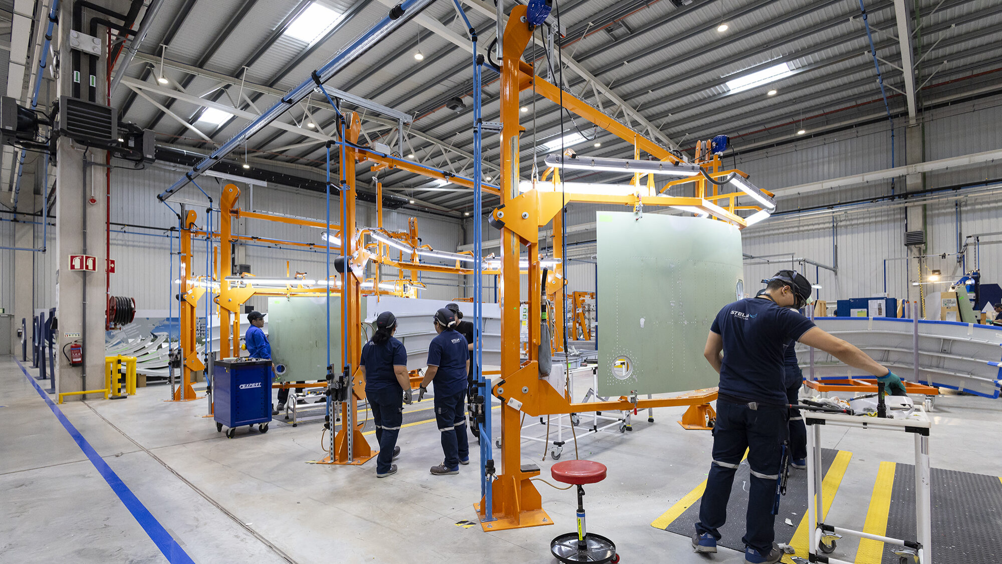 Reportagem na fábrica da Airbus Atlantic em Santo Tirso - 20MAR24