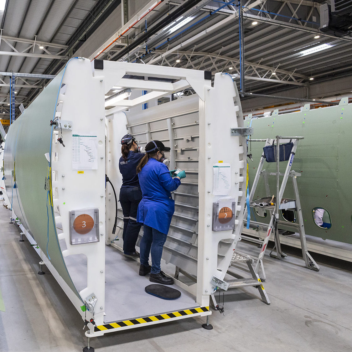 Reportagem na fábrica da Airbus Atlantic em Santo Tirso - 20MAR24