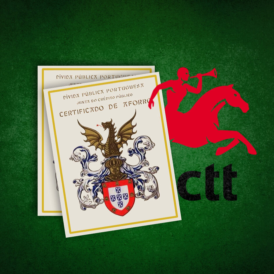 Certificados de Aforro comercializados nos CTT