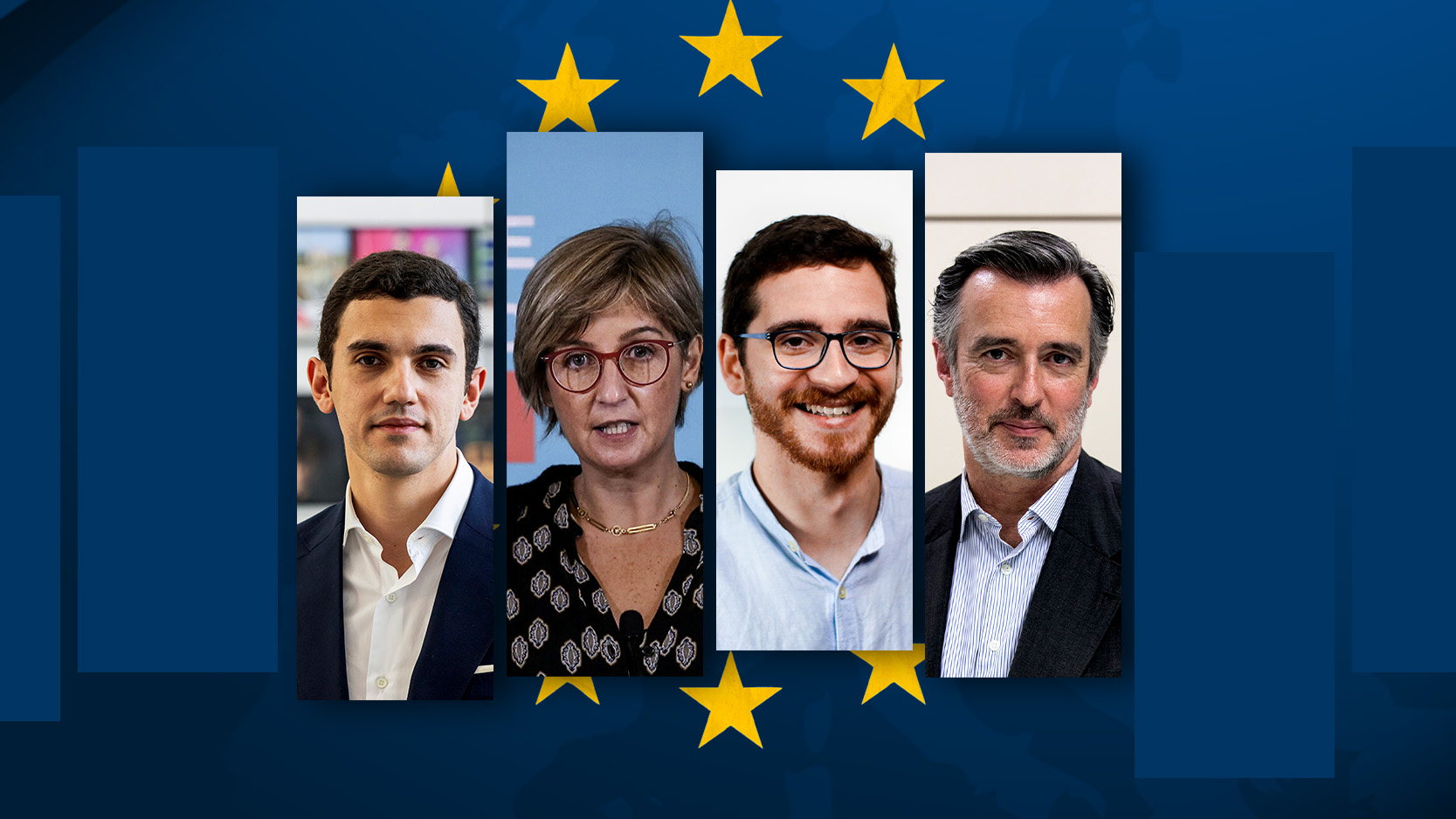 Migrações, defesa e alargamento (e Costa) marcam primeiro embate entre candidatos às Europeias ECO