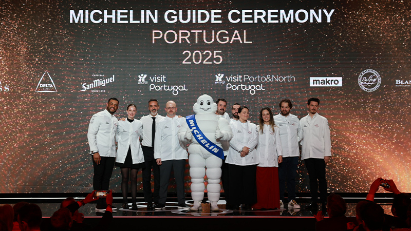 Há oito novos restaurantes com Estrela Michelin em Portugal