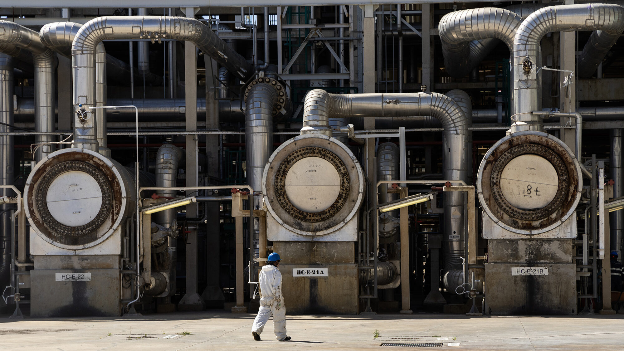 Reportagem na refinaria da Galp em Sines - 25MAR24