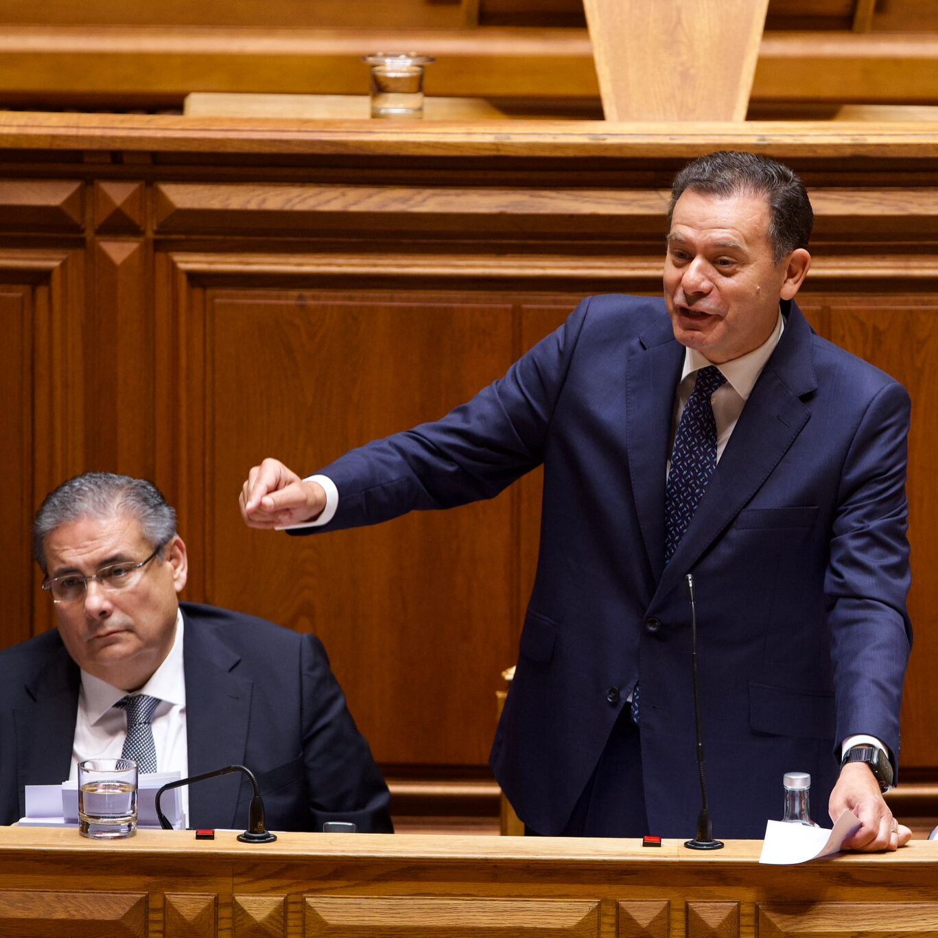 Primeiro-ministro, Luís Montenegro, na apresentação do programa do Governo.
