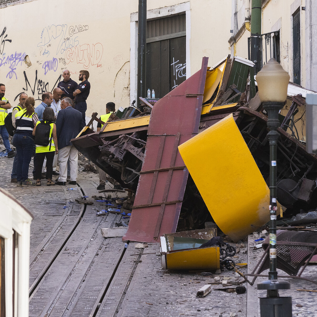 Acidente no Elevador da Glória, em Lisboa - 04SET25