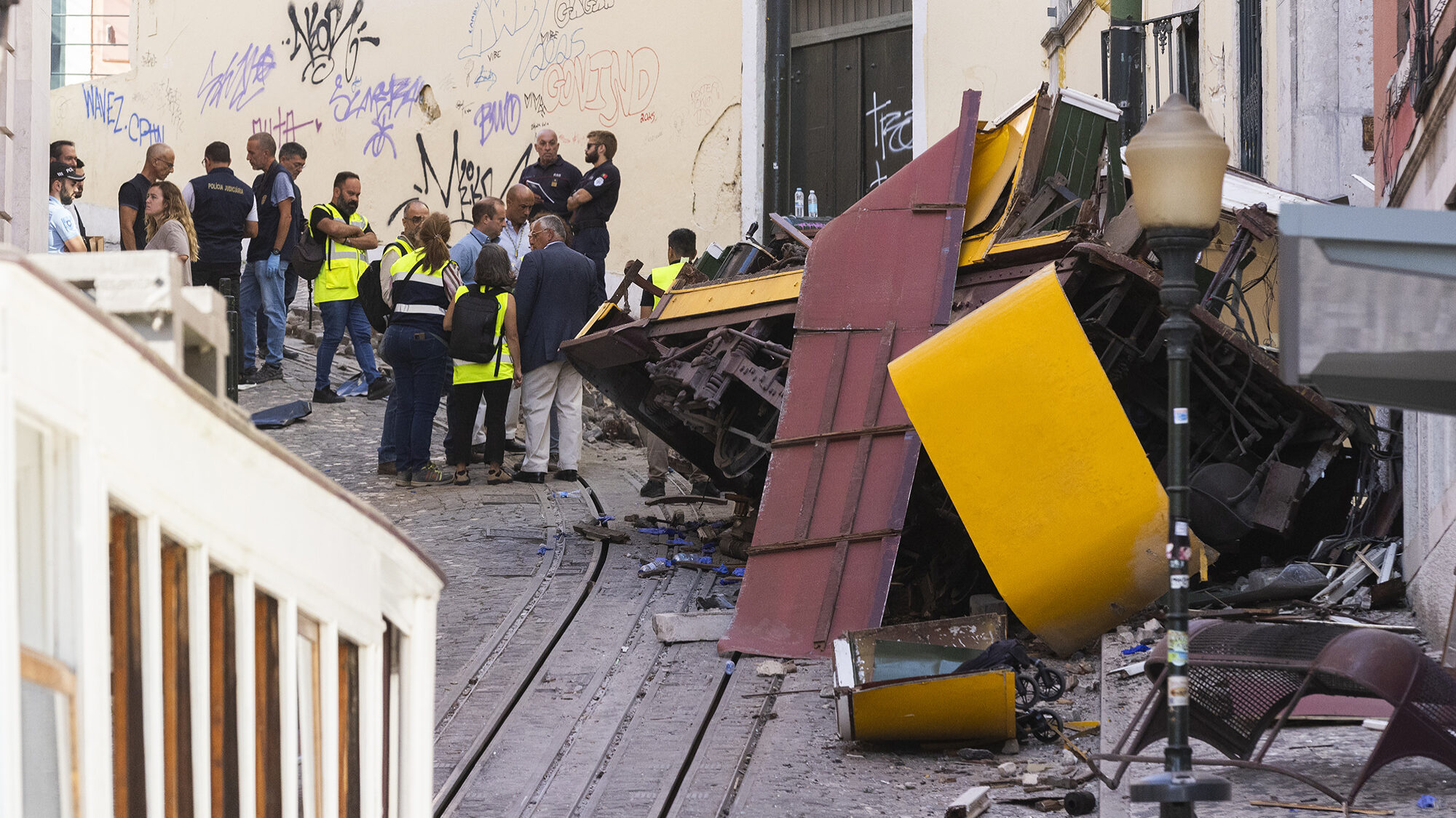 Acidente no Elevador da Glória, em Lisboa - 04SET25