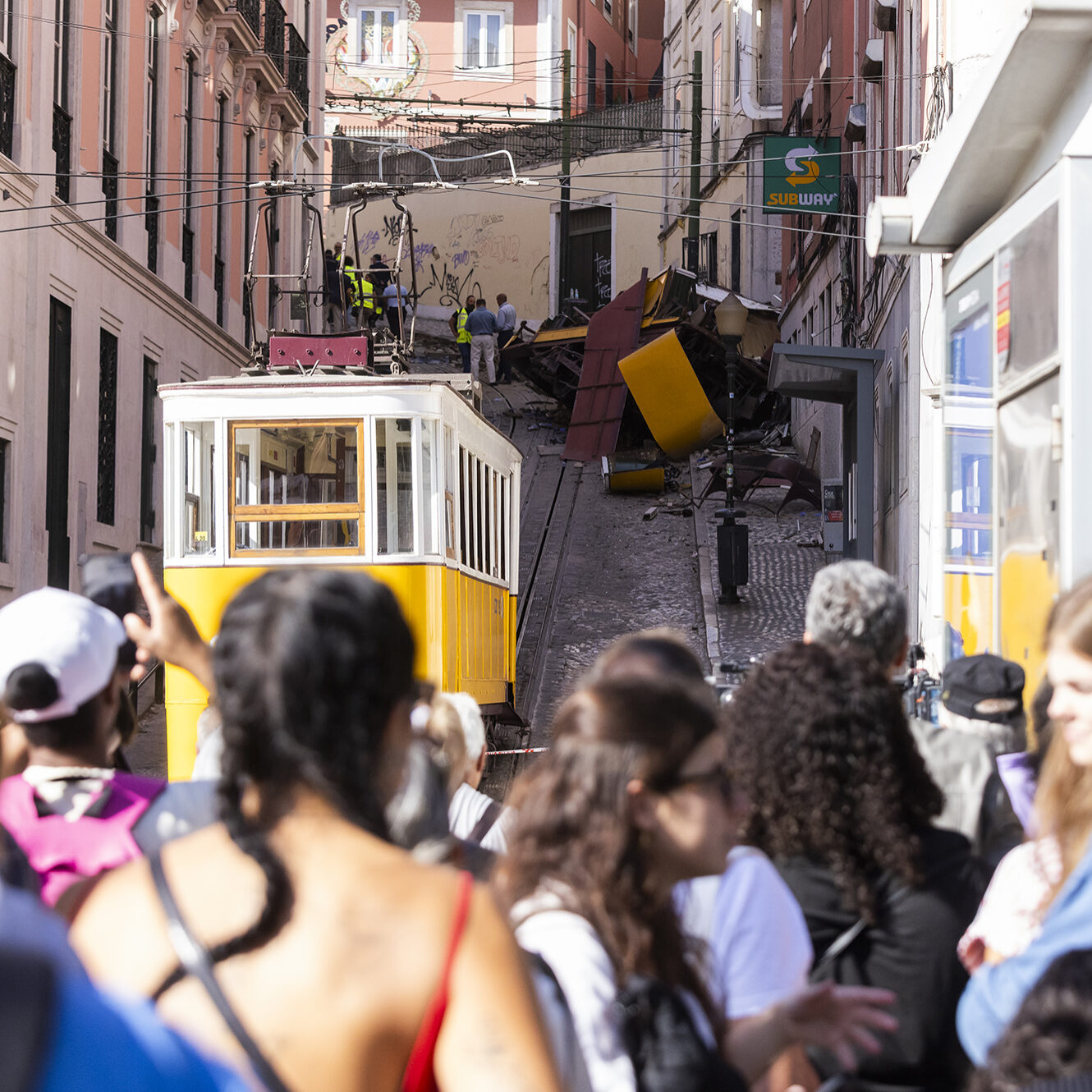 Acidente no Elevador da Glória, em Lisboa - 04SET25