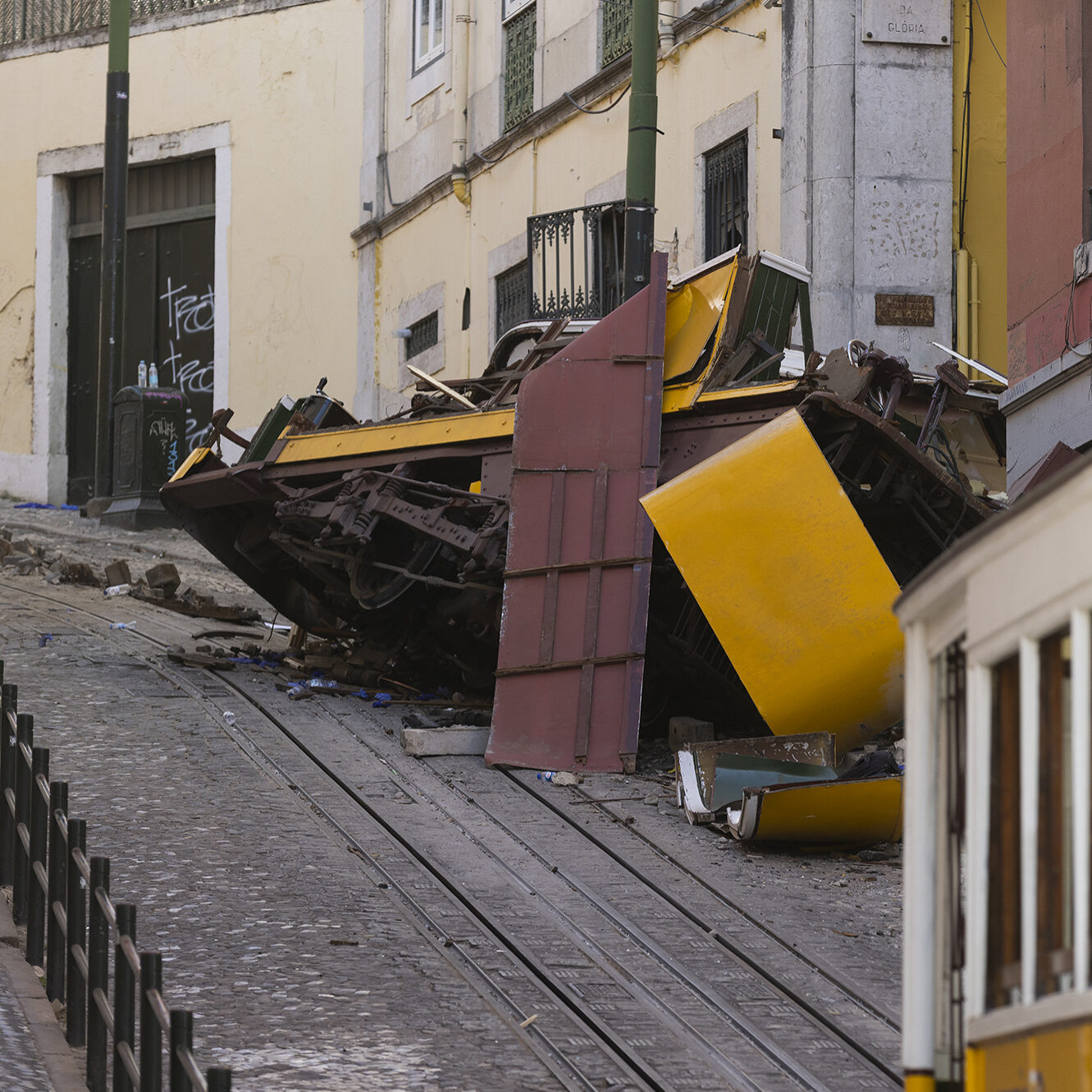 Acidente no Elevador da Glória, em Lisboa - 04SET25