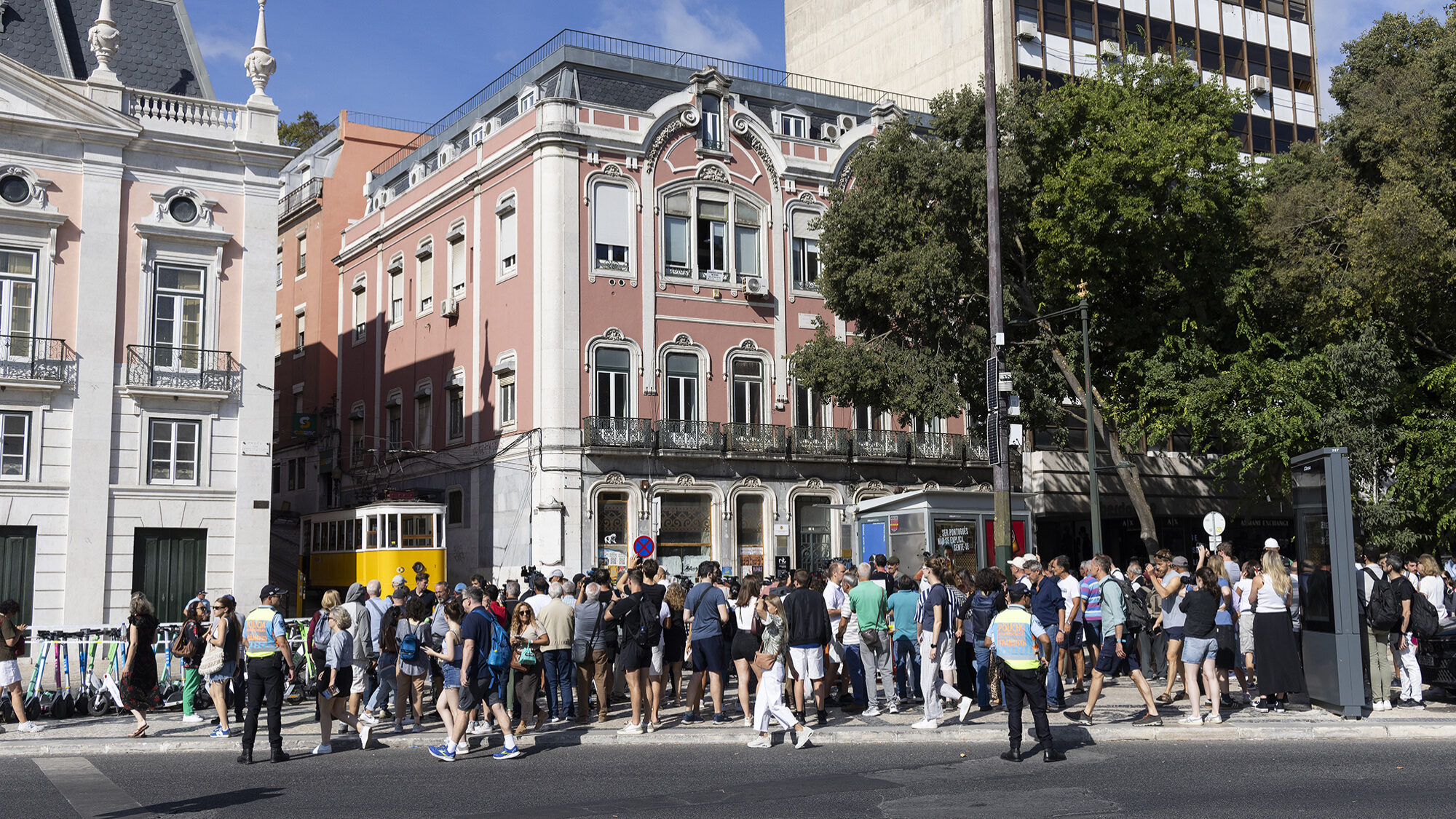 Acidente no Elevador da Glória, em Lisboa - 04SET25