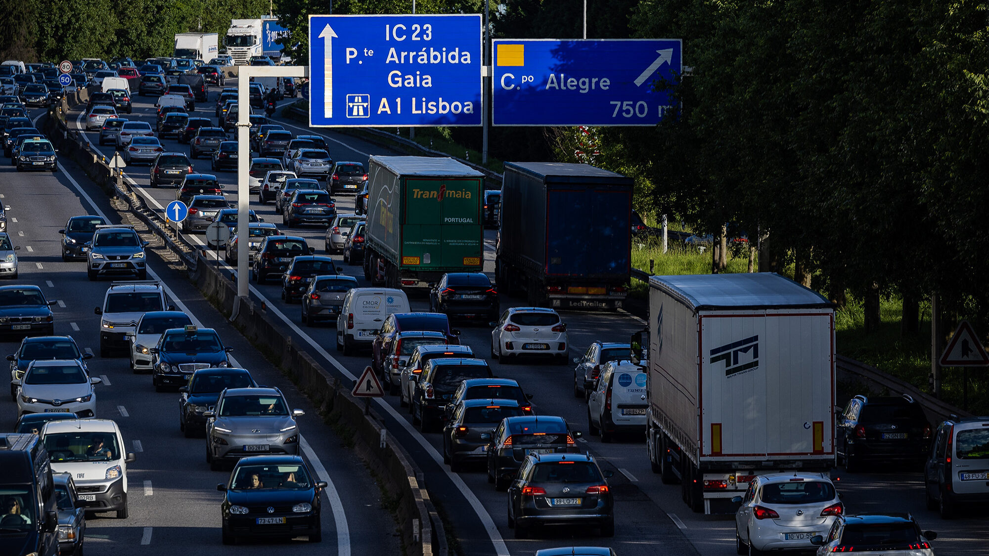 Heavy vehicles banned from Porto's VCI on weekdays