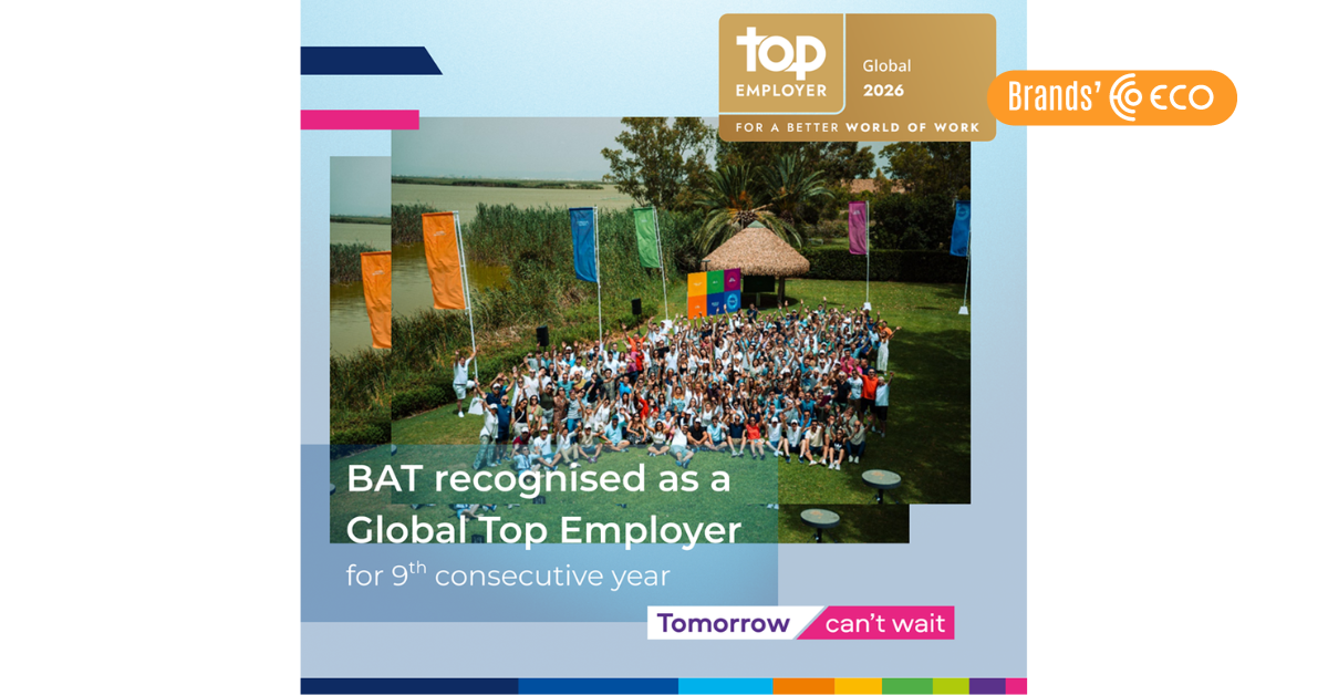 Nine consecutive years among the world's best employers