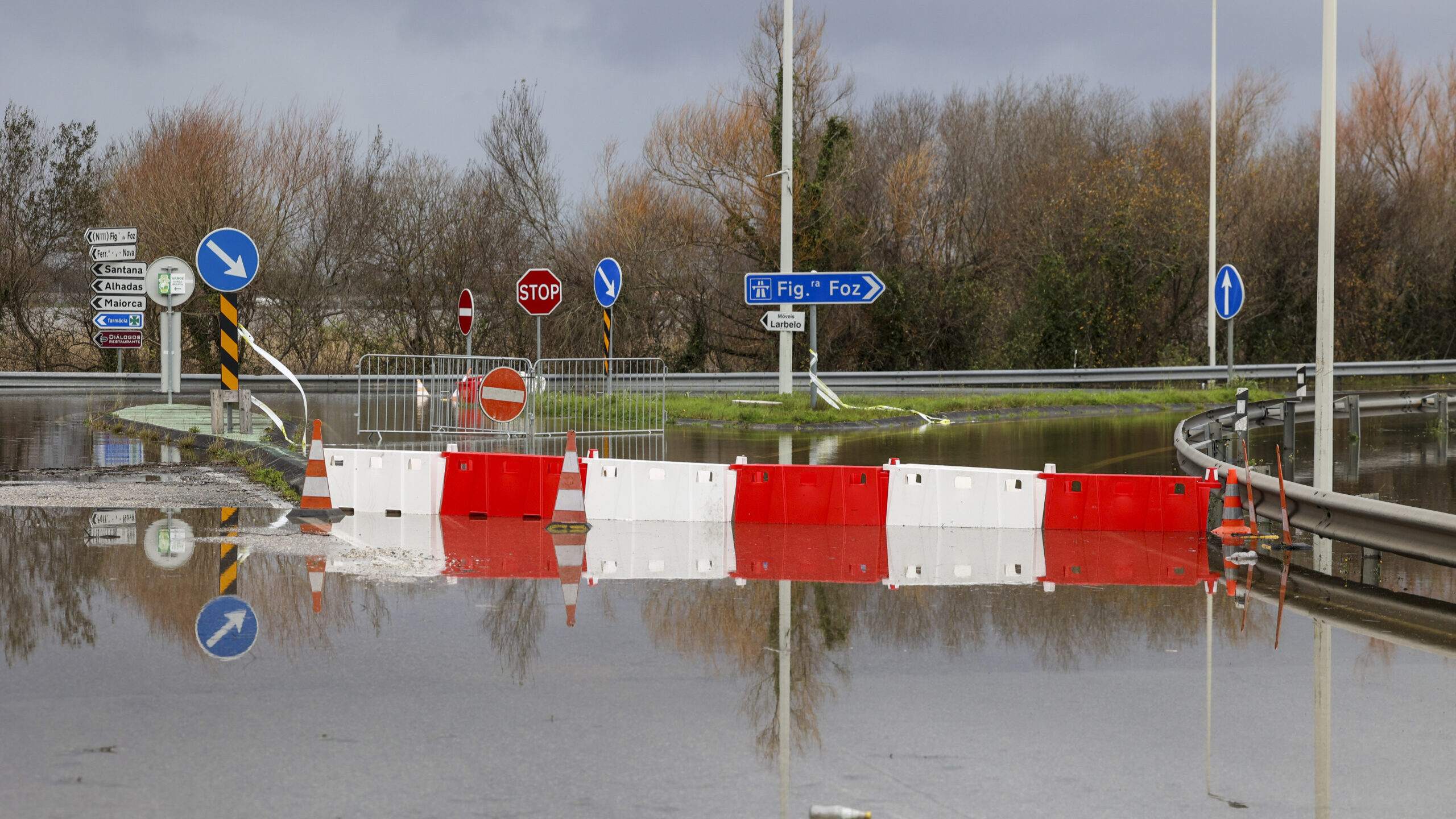 A14 motorway between Figueira da Foz and Coimbra reopens in both directions