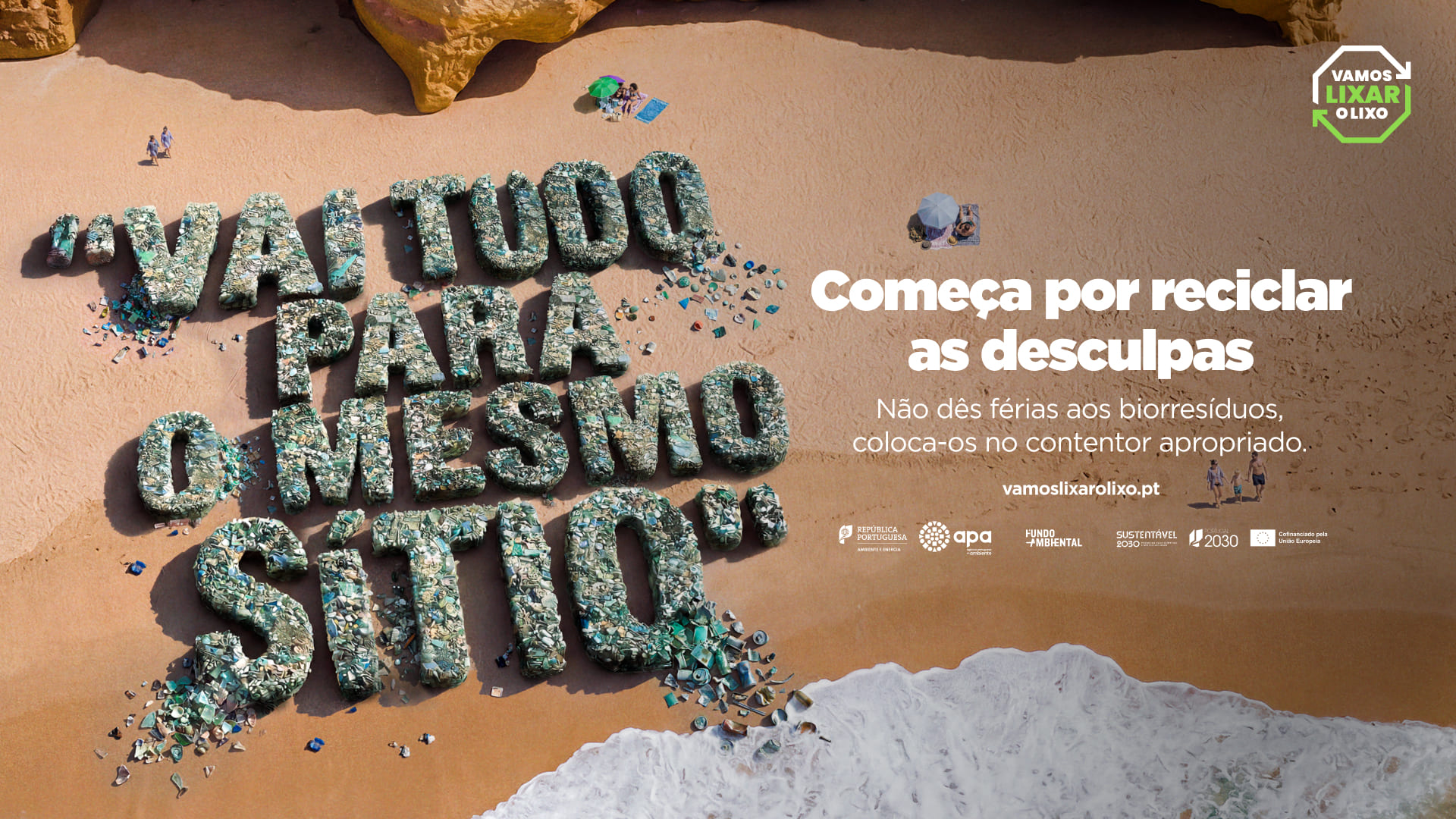 "Vamos a Tirar la Basura" vuelve para incentivar reciclaje incluso en vacaciones