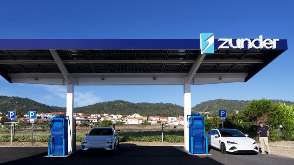 Española Zunder inaugura cargadores ultrarrápidos en Esposende